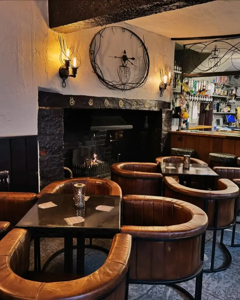 Main Bar of The Mitre Pub in Buckingham