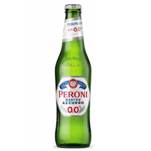 Peroni 0.0% Non-Alcoholic Beer at The Mitre Pub in Buckingham