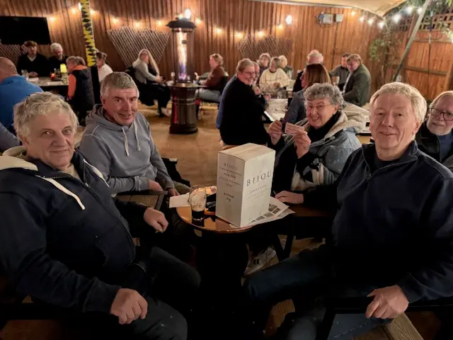 Winning Quiz team at The Mitre