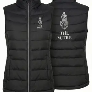 Ladies Mitre Gilet in Black