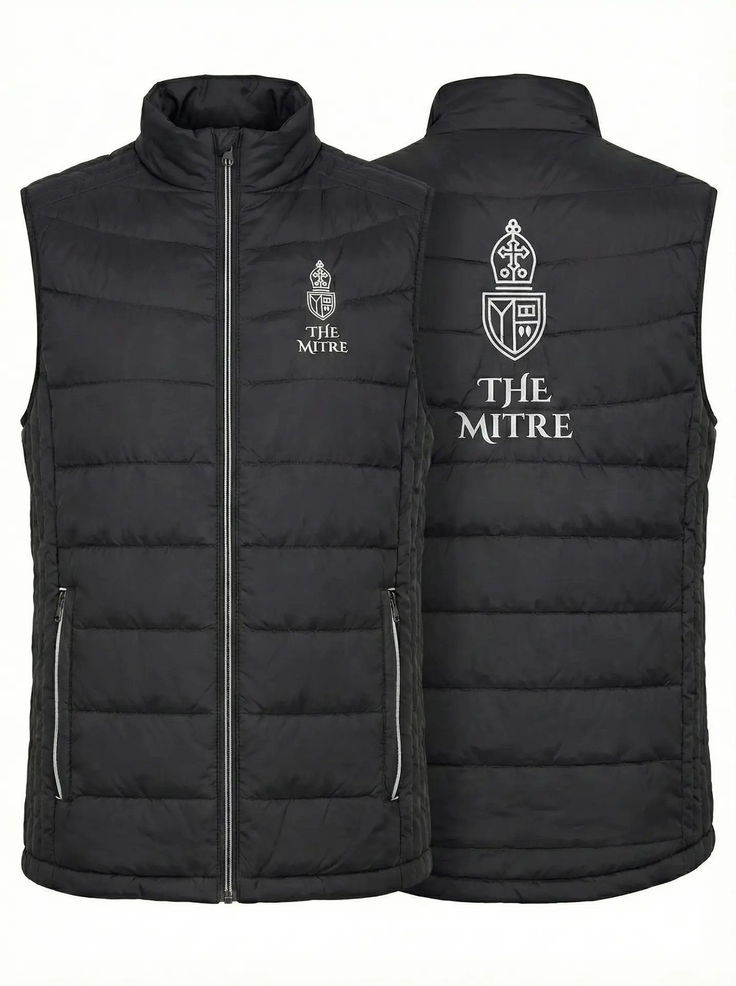 Mitre Mens Gilet in Black